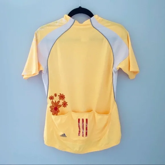 Adidas Women's Cycling Yellow Active Top - Picture 2 of 11